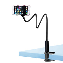 画像をギャラリービューアに読み込む, スマホ スタンド フレキシブルアームスタンド クランプ式 卓上 アーム スタンド スマホスタンド アームスタンド スマートフォン 360度回転 スタンド スマホホルダー テーブル ベット デスク に固定 調整 寝ながら 調整しやすい iPhone 対応 android 対応