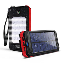 画像をギャラリービューアに読み込む, 【大容量 モバイルバッテリー】 【3台同時充電】LEDライト付 スマホ充電器 20000mAh大容量 iPad iPhone iPod iPhone/Android多機種対応スマートフォン モバイルバッテリー 大容量 携帯充電器 持ち運び便利 SOS 防災充電器 コンパス付き