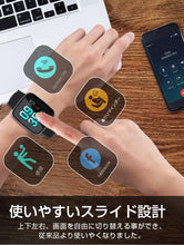 画像をギャラリービューアに読み込む, スマートウォッチ タッチパネル ブレスレット時計 心拍計 歩数計 睡眠検測 防水 GPS活動量計 着信通知 レディースメンズ LINE/iphone/android 対応