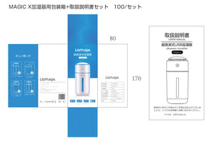 製品の付属品及びバッケージ